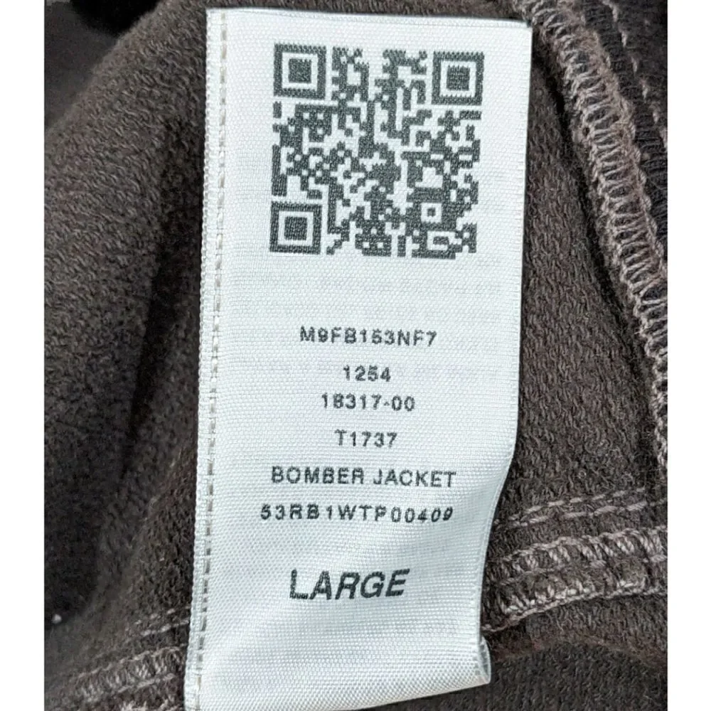 True Religion Bomber Jacket Grey Men's Size L
